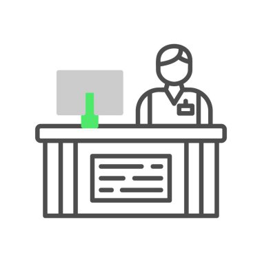  Cashier Creative Icons Desig