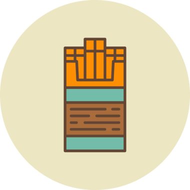 Cigarette Creative Icons Desig