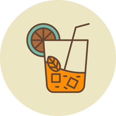 Cocktail Creative Icons Desig