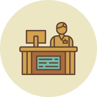  Cashier Creative Icons Desig