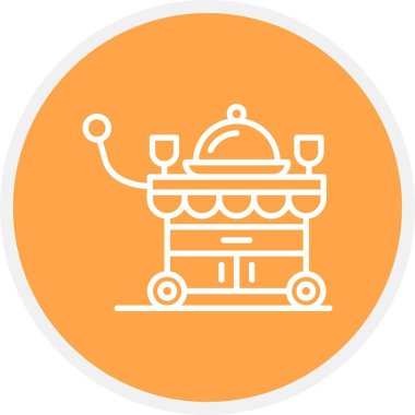 Food Cart Creative Icons Desig