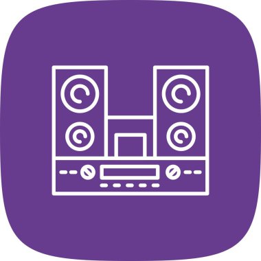 Speakers Creative Icons Desig