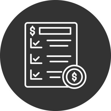 Price List Creative Icons Desig