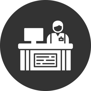  Cashier Creative Icons Desig