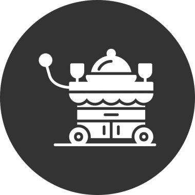 Food Cart Creative Icons Desig