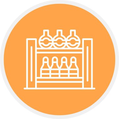 Bottle Rack Creative Icons Desig