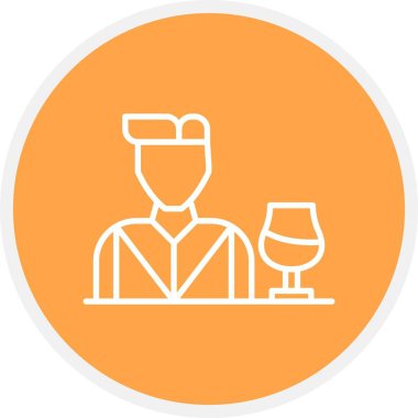 Bartender Creative Icons Desig