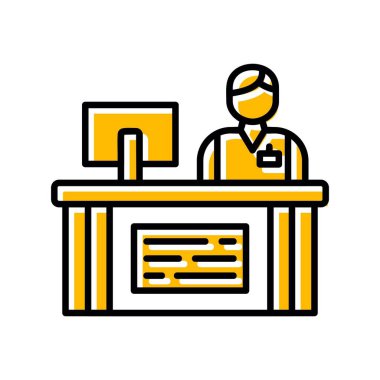  Cashier Creative Icons Desig