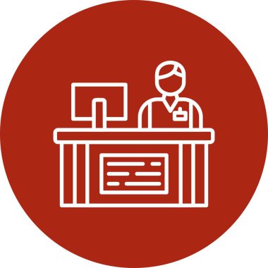  Cashier Creative Icons Desig