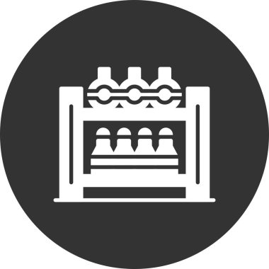 Bottle Rack Creative Icons Desig