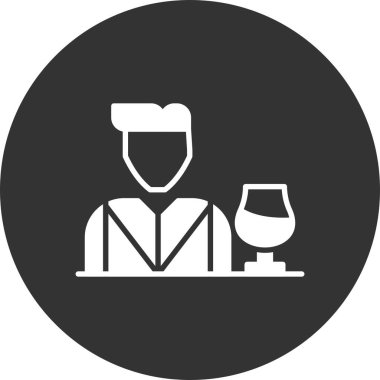 Bartender Creative Icons Desig