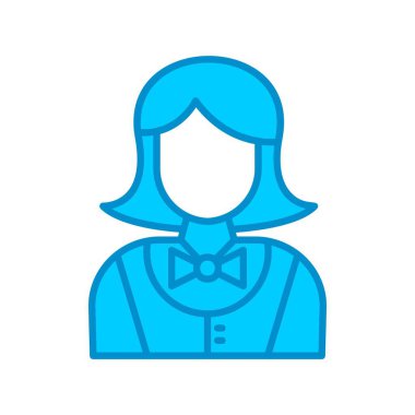  Waitress Creative Icons Desig