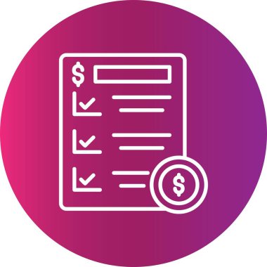 Price List Creative Icons Desig