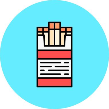 Cigarette Creative Icons Desig