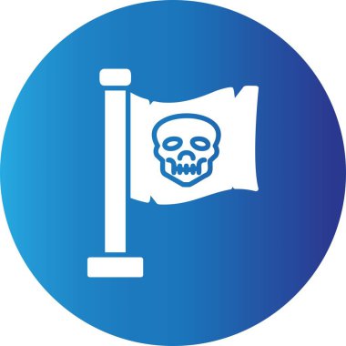Pirates Flag Creative Icons Desig