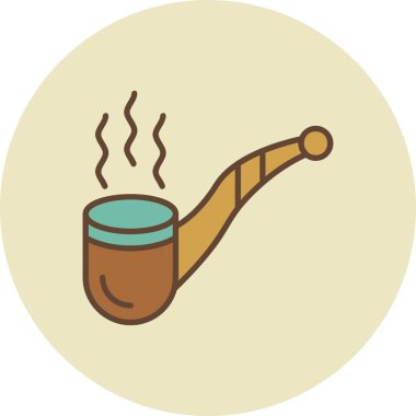 Pipe Cigar Creative Icons Desig