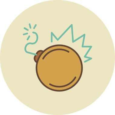 Bomb Creative Icons Desig