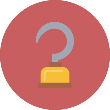 Pirates Hook Creative Icons Desig