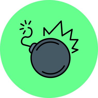 Bomb Creative Icons Desig