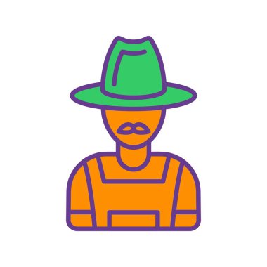 Farmer Creative Icons Desig