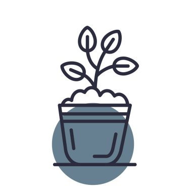 Bitki Yaratıcı Simgeler Tasarımı