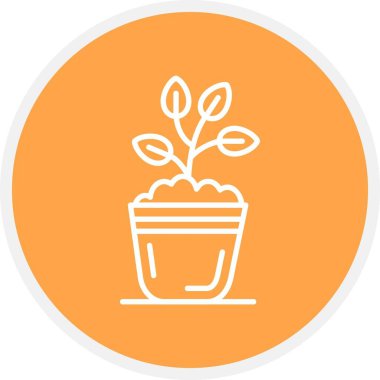 Bitki Yaratıcı Simgeler Tasarımı