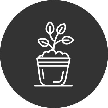 Bitki Yaratıcı Simgeler Tasarımı