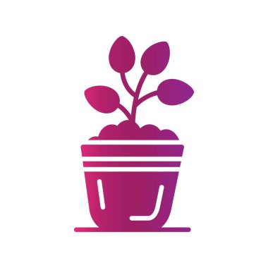 Bitki Yaratıcı Simgeler Tasarımı