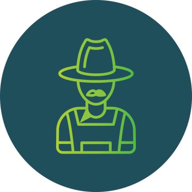 Farmer Creative Icons Desig