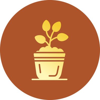 Bitki Yaratıcı Simgeler Tasarımı