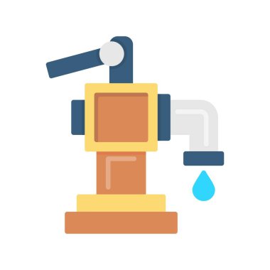 Hand Pump Creative Icons Desig