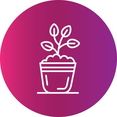 Bitki Yaratıcı Simgeler Tasarımı