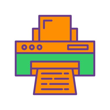 Yazıcı Yaratıcı Simgeler Tasarımı