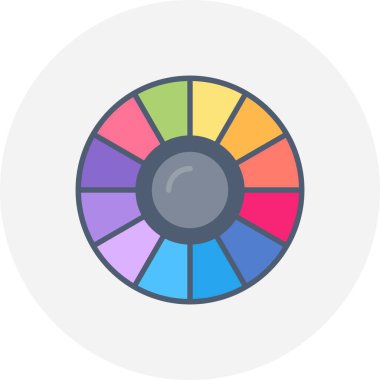  Color Circle Creative Icons Desig