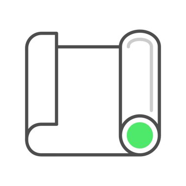 Paper Roll Creative Icons Desig