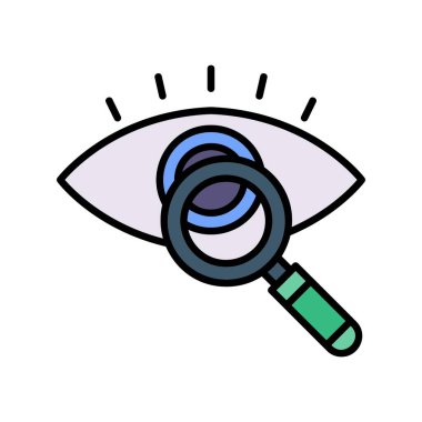 Eye Test Creative Icons Desig