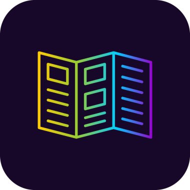 Trifold Creative Icons Desig