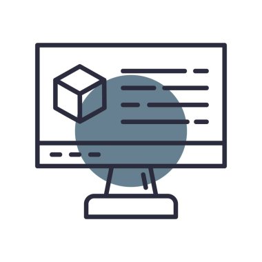 Computer Design Creative Icons Desig