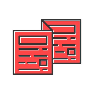 Flyer Creative Icons Desig