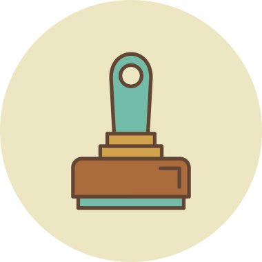 Stamp Creative Icons Desig