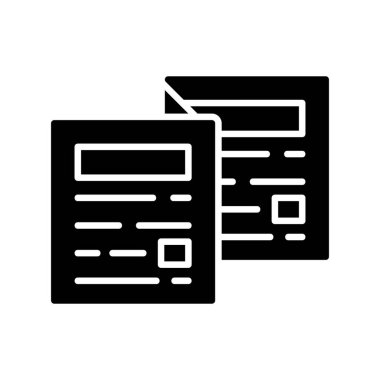 Flyer Creative Icons Desig