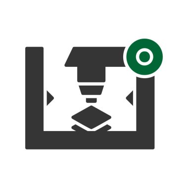 3d Yazıcı Yaratıcı Simgeler Tasarımı