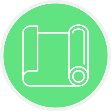 Paper Roll Creative Icons Desig