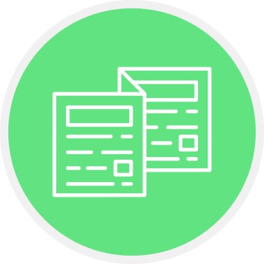 Flyer Creative Icons Desig