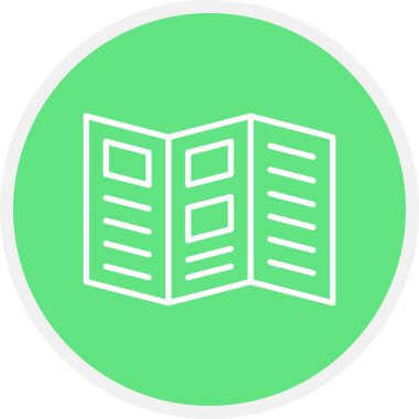 Trifold Creative Icons Desig