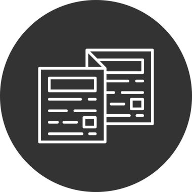 Flyer Creative Icons Desig