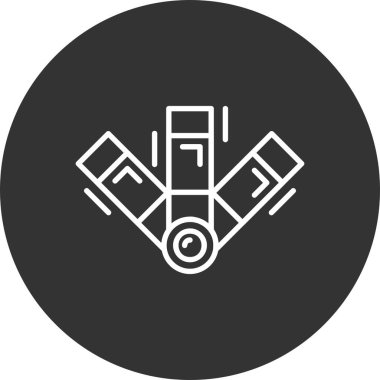 Color Palette Creative Icons Desig