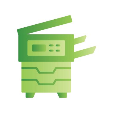 Copy Machine Creative Icons Desig