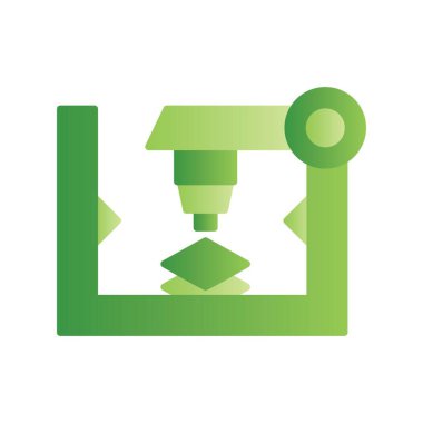 3d Yazıcı Yaratıcı Simgeler Tasarımı