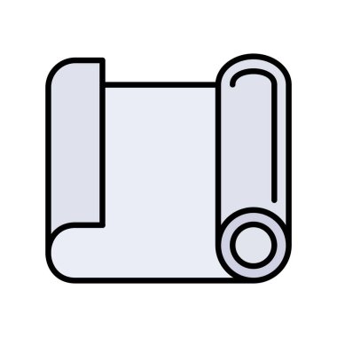 Paper Roll Creative Icons Desig